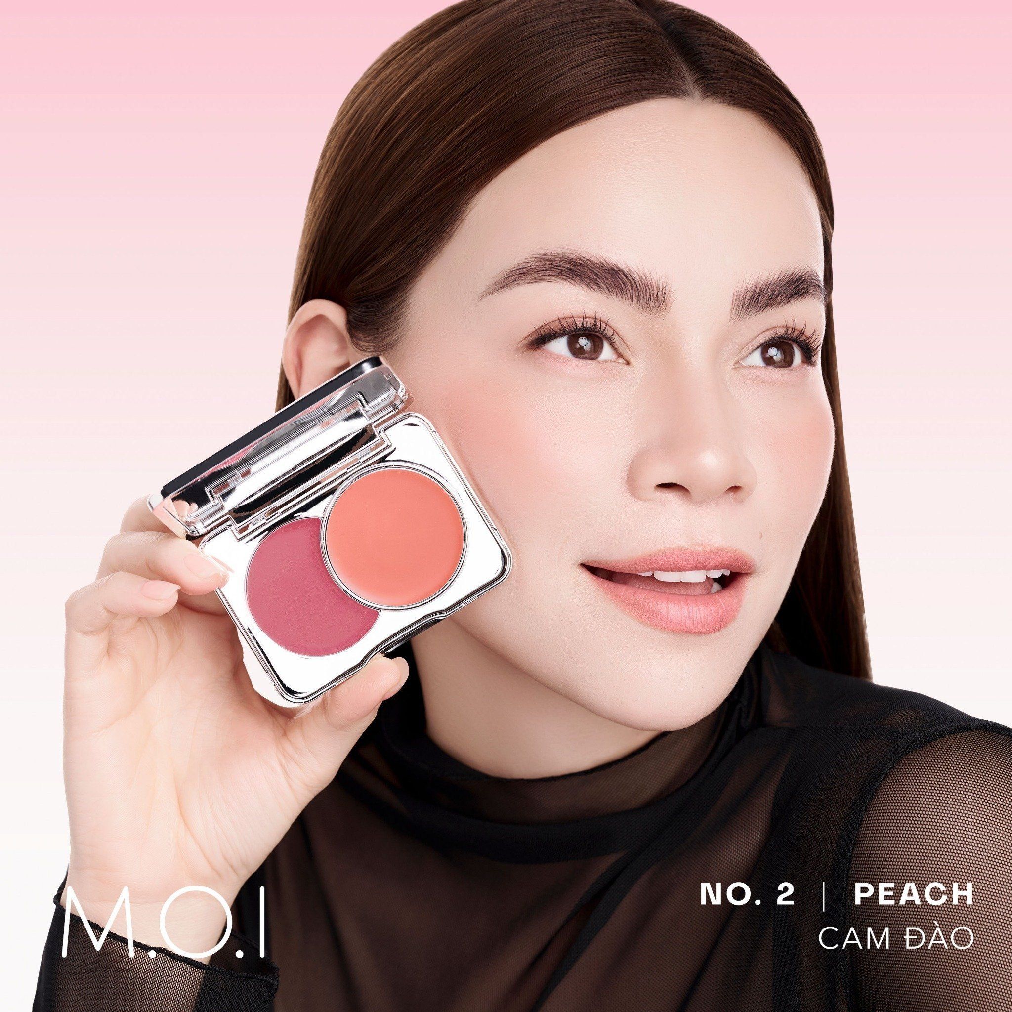 MÁ HỒNG KEM 2 MÀU M.O.I DUAL CREAM BLUSHER