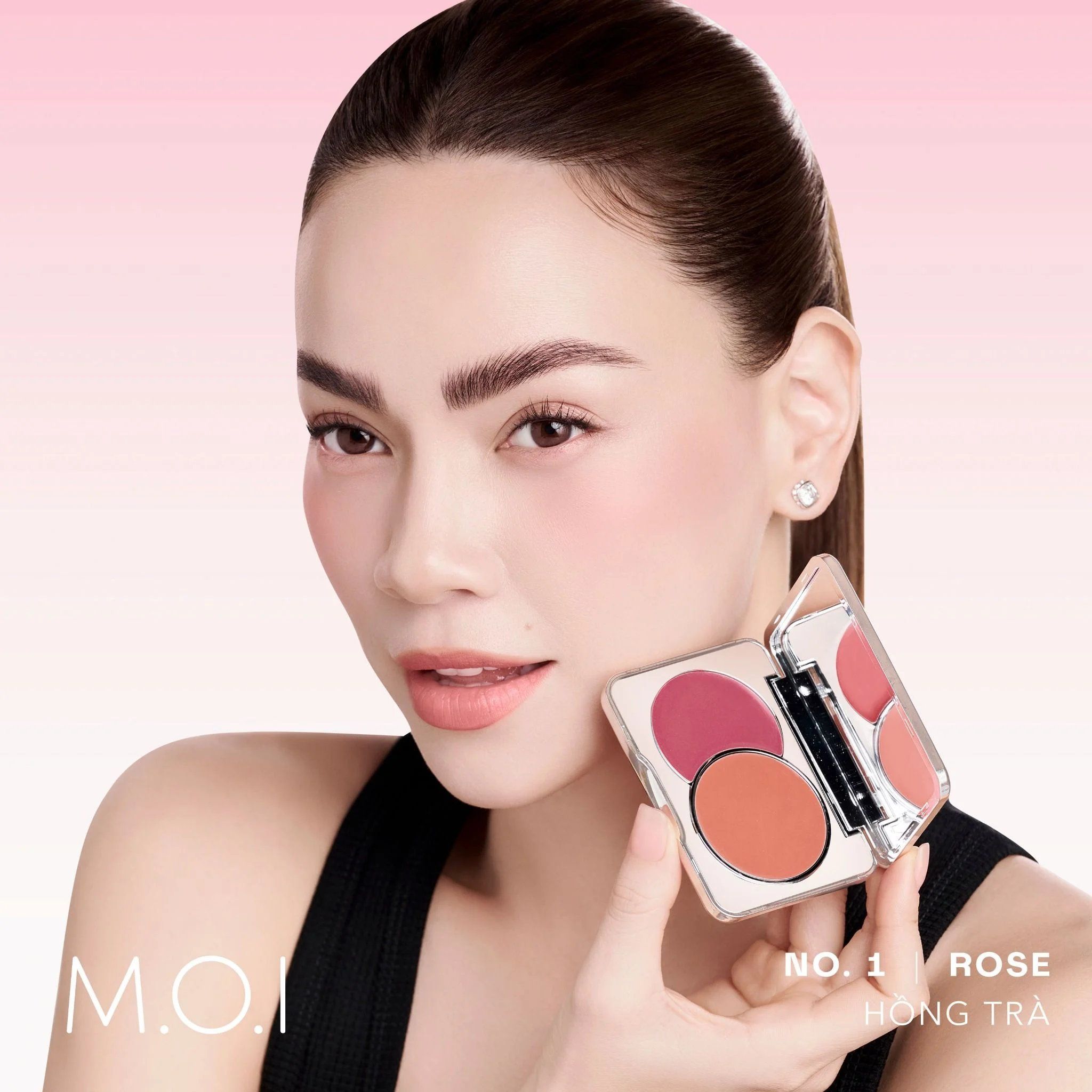 MÁ HỒNG KEM 2 MÀU M.O.I DUAL CREAM BLUSHER