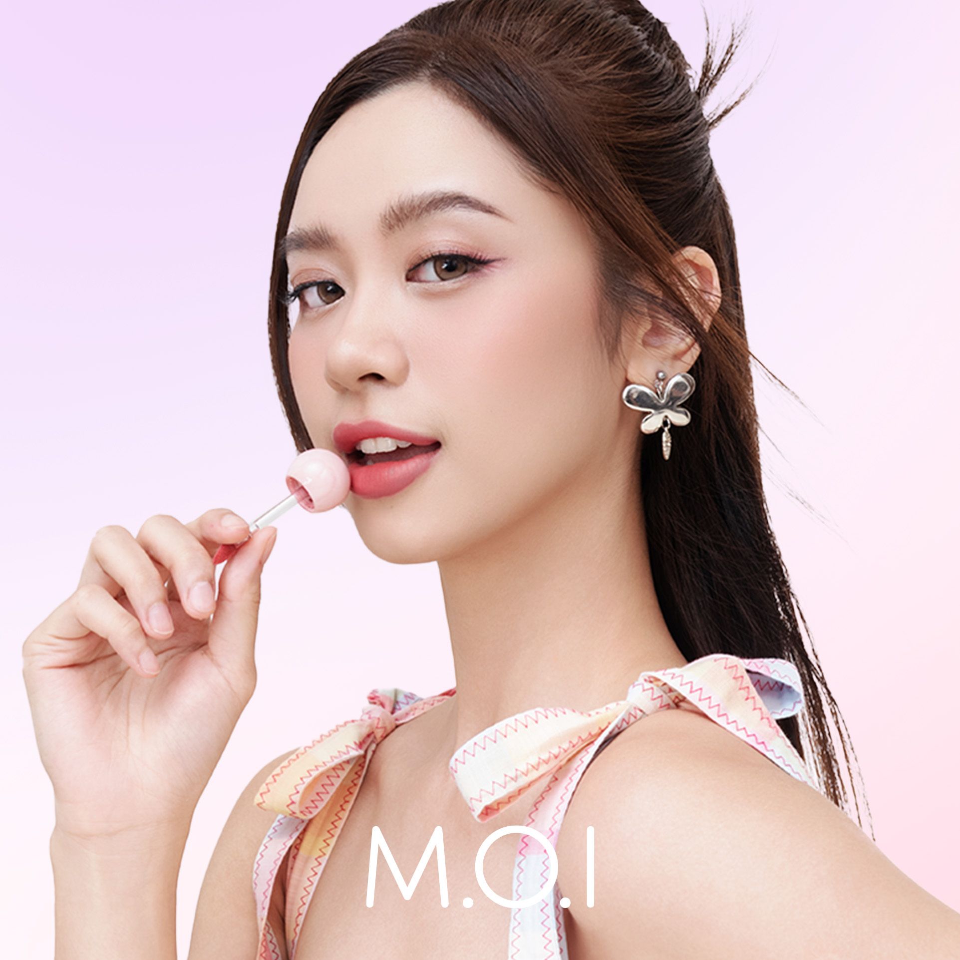 No.2 - Cherry - Hồng Tây - SON TIN LÌ NHE MÔI LOLLIPOPS