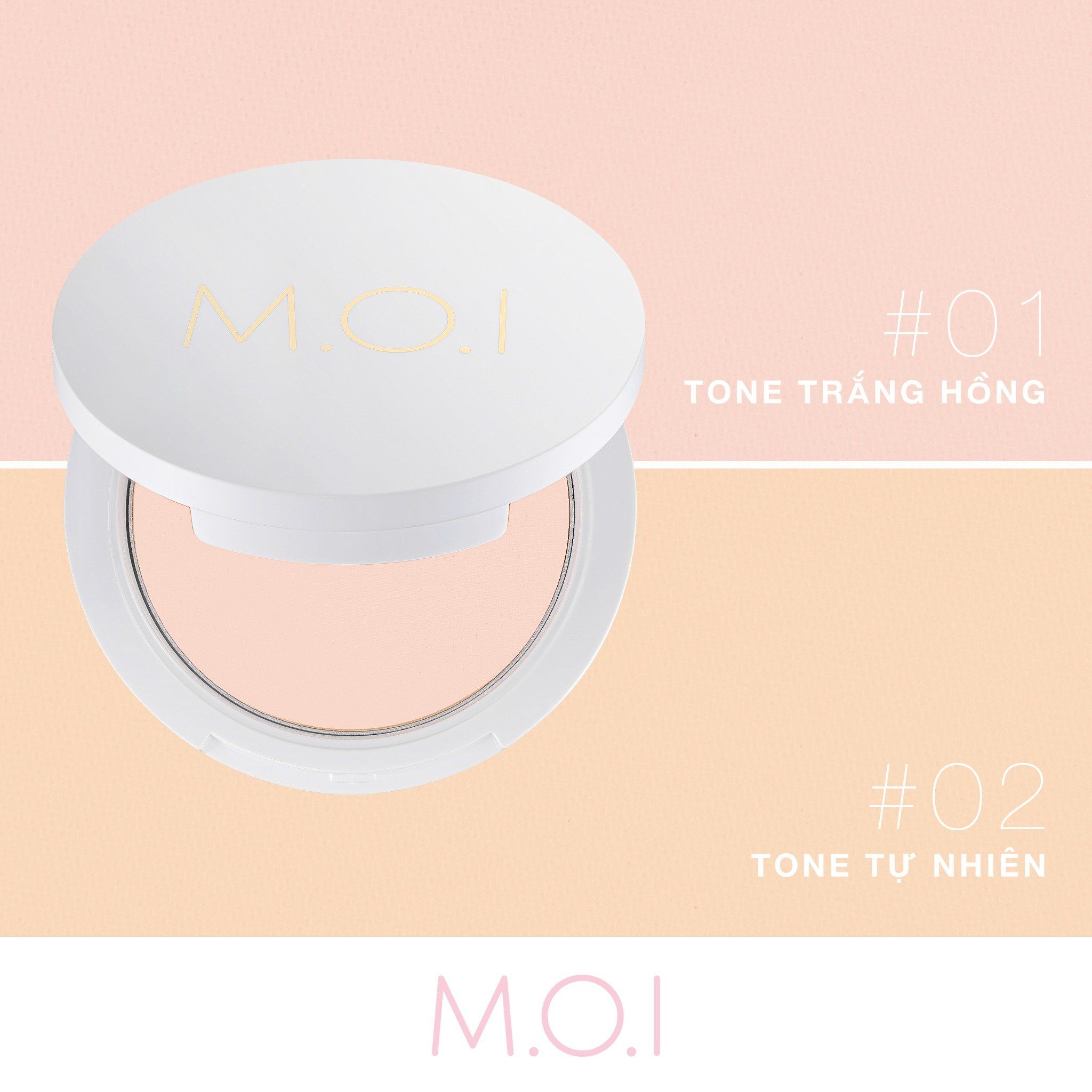 #2 - TONE TỰ NHIÊN - PHẤN PHỦ BABY SKIN POWDER.