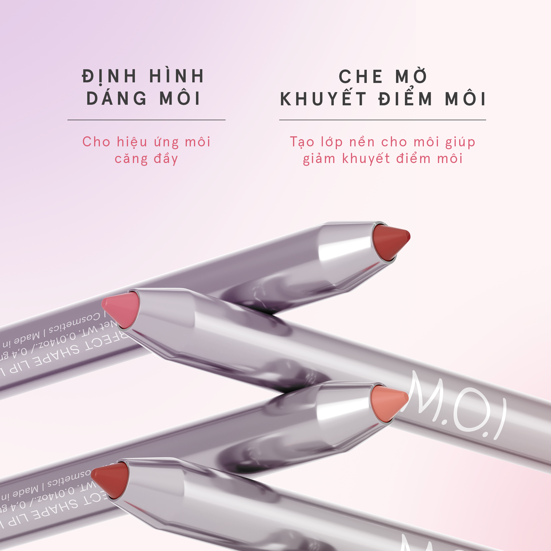 #2 Cam Nude - Chì kẻ viền môi đa năng