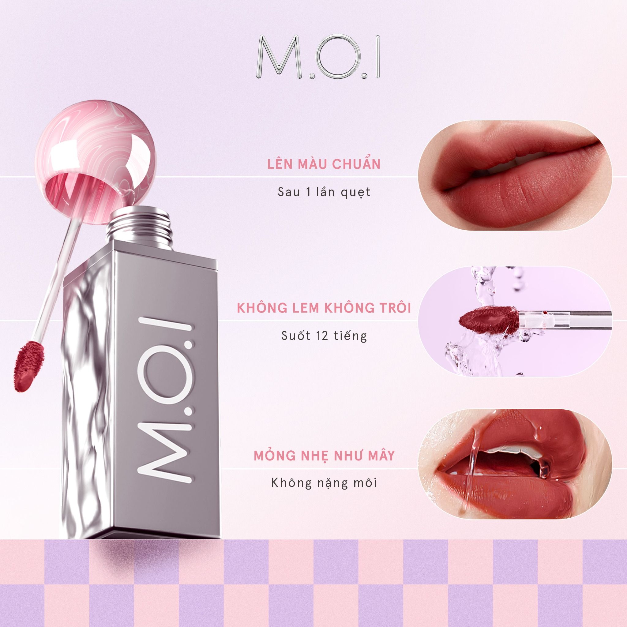 No.4 - Caramel Apple - Cam Đất - SON TIN LÌ NHE MÔI LOLLIPOPS