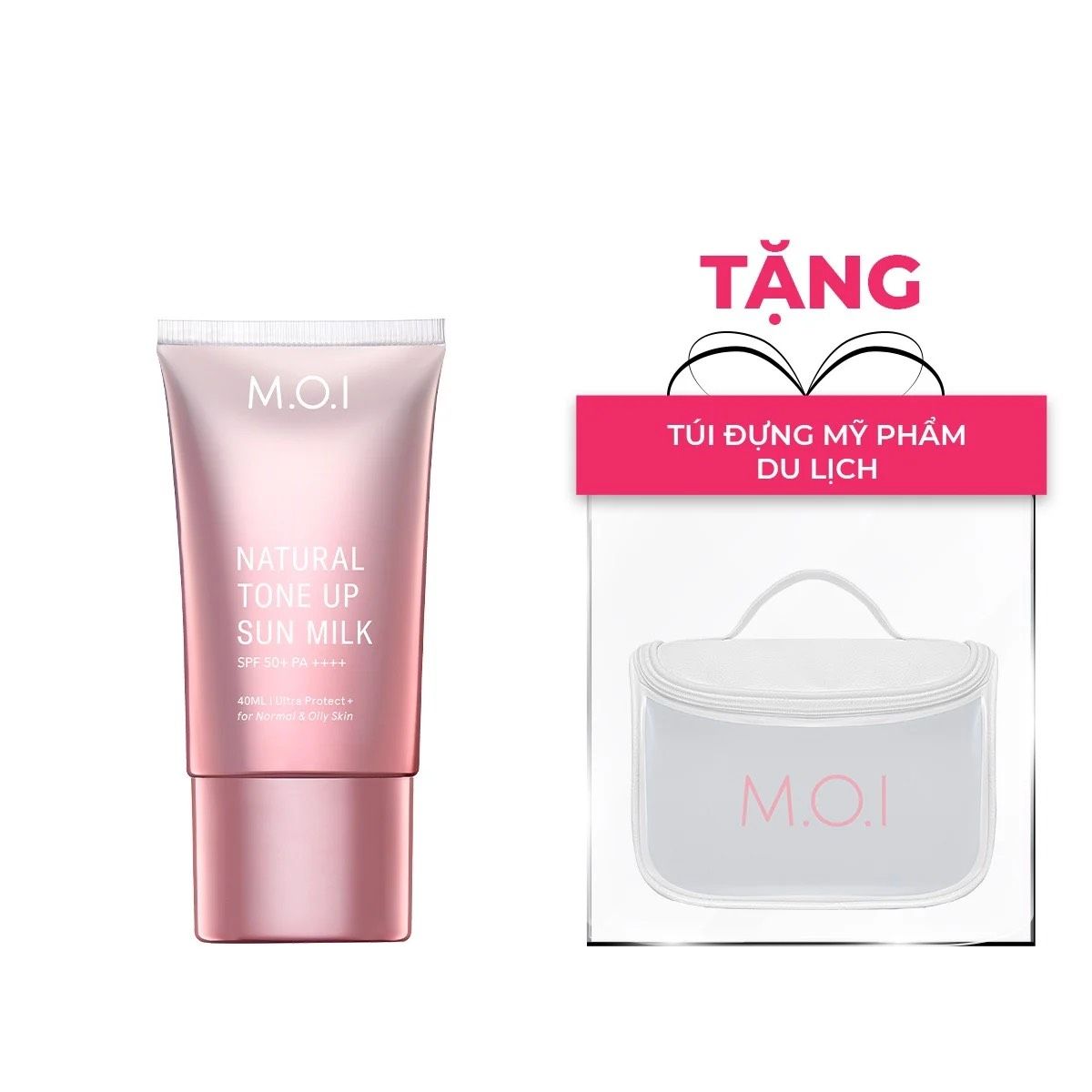 KEM CHỐNG NẮNG NÂNG TONE M.O.I 40ML
