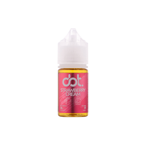 dot.Juice Strawberry Cream Salt Nic (30ml)(Kem Dâu)