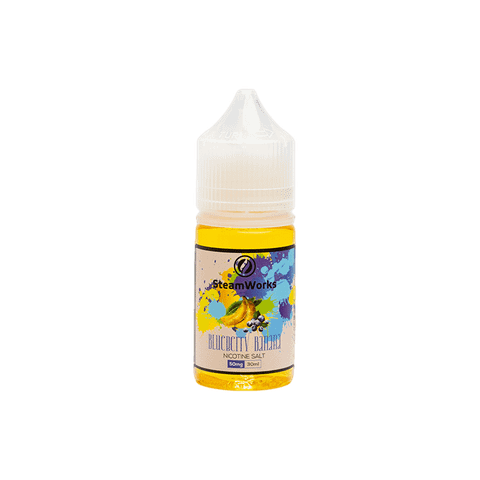 Steam Work Blueberry Banana Salt Nic (30ml)(Việt quất chuối)