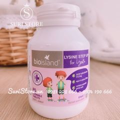 Vitamin tăng chiều cao Lysine BioIsland 60v