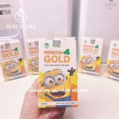 Dầu húng chanh lên men Minion Gold Việt Nam giảm ho khò khè - 30ml