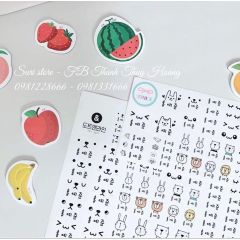 Miếng dán Sticker Daljam Hàn Quốc cho bé