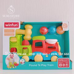 Đầu tàu hỏa kéo dây và đập bóng Winfun 0780