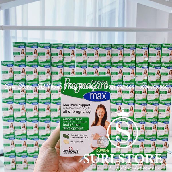  Vitamin bầu Pregnacare Max 