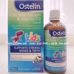 Calcium Kids Milk & vitamin D3 ostelin Kids 90ml