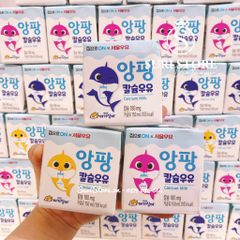 Sữa tươi bổ sung canxi Pinkfong Hàn Quốc - 150ml