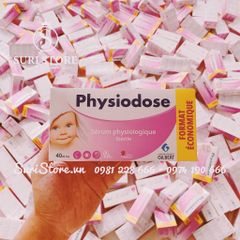 Nước muối sinh lý Physiodose Pháp (40 ống)