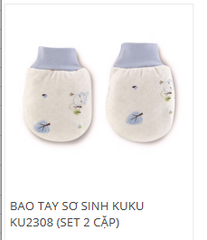 Bao Tay Sơ Sinh (Set 2 Cặp) KuKu KU2308