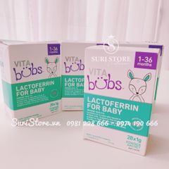 Vita Bubs Lactoferrin for Baby (1-36m) - Hộp 28 gói x 1g