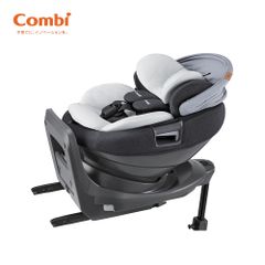 Ghế ngồi ô tô Combi THE S xoay 360° tiêu chuẩn mới bảo vệ bé toàn diện