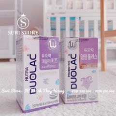 Men vi sinh Duolac Probiotics YumYum Plus dạng kẹo nhai  - 80v