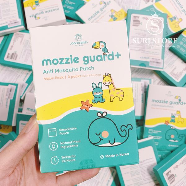  Miếng dán chống muỗi Mozzie guard+ Joona Baby Hàn Quốc - 54 miếng 