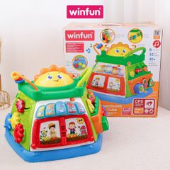 Hòn đảo lập phương phát nhạc, khám phá khu vườn trên mây 0631-NL Winfun