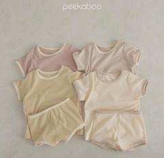 Peekaboo Cotton Canday Bộ rời cộc áo quần- Size lớn