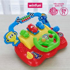 Vô lăng đua xe mô phỏng đường đua có nhạc 0621-NL Winfun