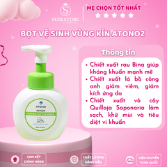 Bọt vệ sinh vùng kín Atono2 Oxygen HQ - 300ml - 3M+