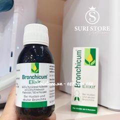 Siro Bronchicum Đức trị ho và viêm phế quản 100ml 6m+