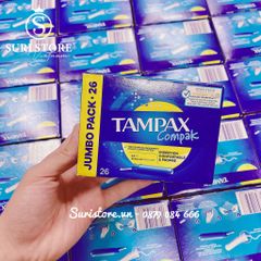 Băng vệ sinh Tampax Compak Pháp - 26 cái