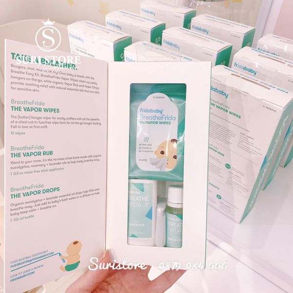 Prep Kit Breathefrida Vapor Rub Fridababy Breathe Organic Breathe