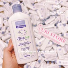 Gel tắm gội hữu cơ Jonzac Bebe Pháp