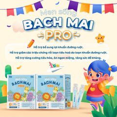 Men sống Bạch Mai Pro - 15 ống*10ml