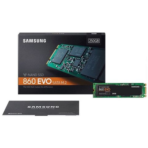 Ổ cứng SSD 250GB Samsung 860 EVO M2 SATA 2.5-Inch - BẢO HÀNH 5 NĂM