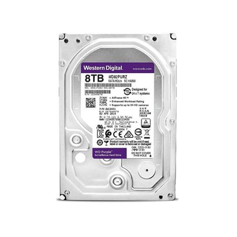 Ổ Cứng HDD Western Digital Purple 8TB 3.5 inch Sata 3