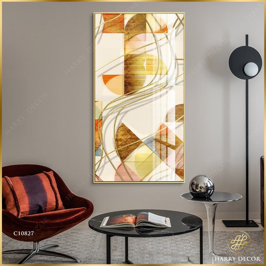 Tranh Abstract Yellow And Yellow C10827