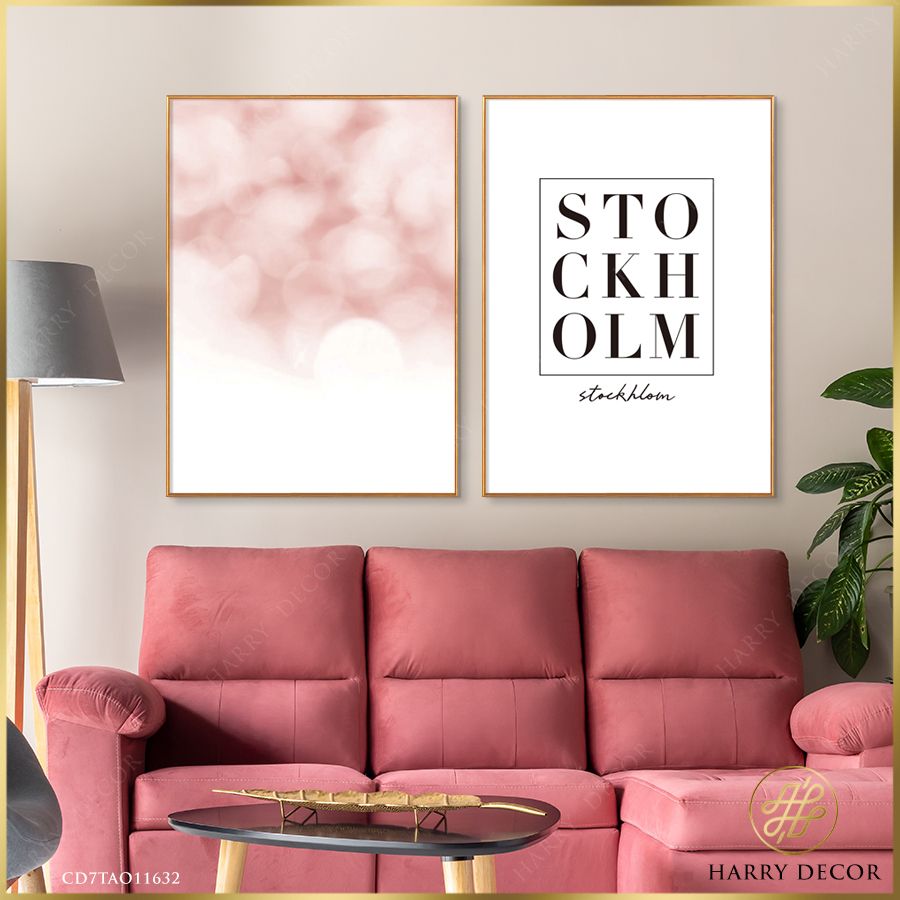 Bộ 2 Tranh Stockholm CD7TAO11632