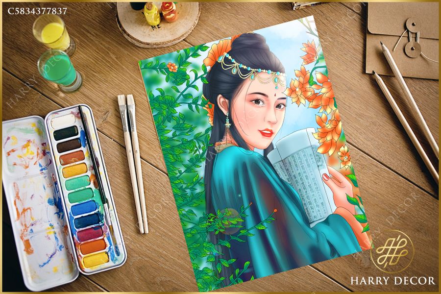 Tranh Thi Mỹ Nhân C5834377837