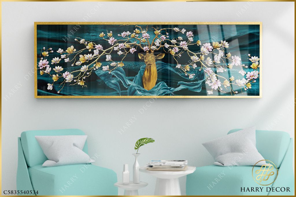 Tranh Hoa Mộc Lan Trên Tuần Lộc C5835540534