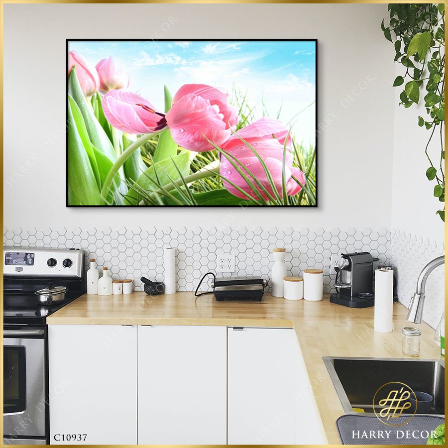 Tranh Pink Tulip C10937