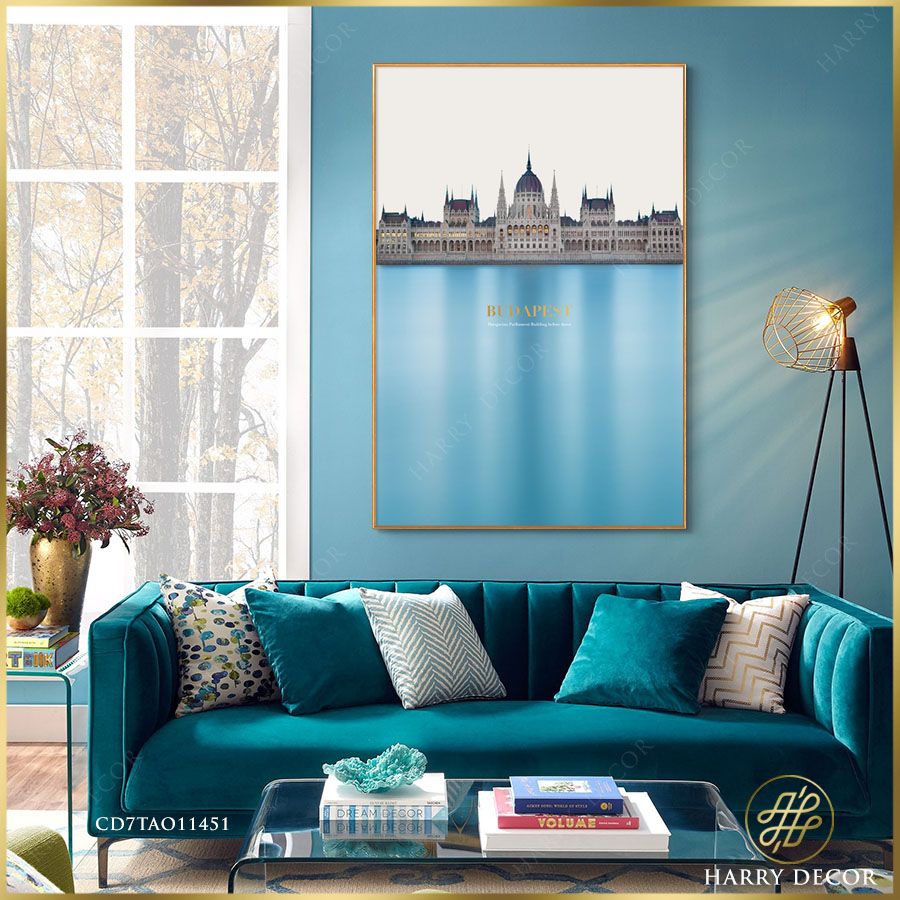 Tranh Hungarian Parliament Building CD7TAO11451