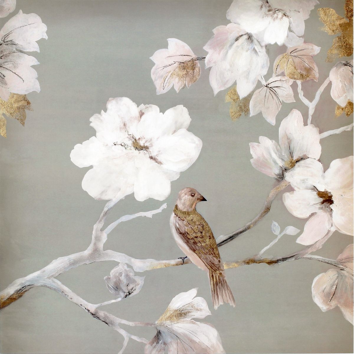 Tranh Vuông Magnolia And Bird CSD7TAO11538