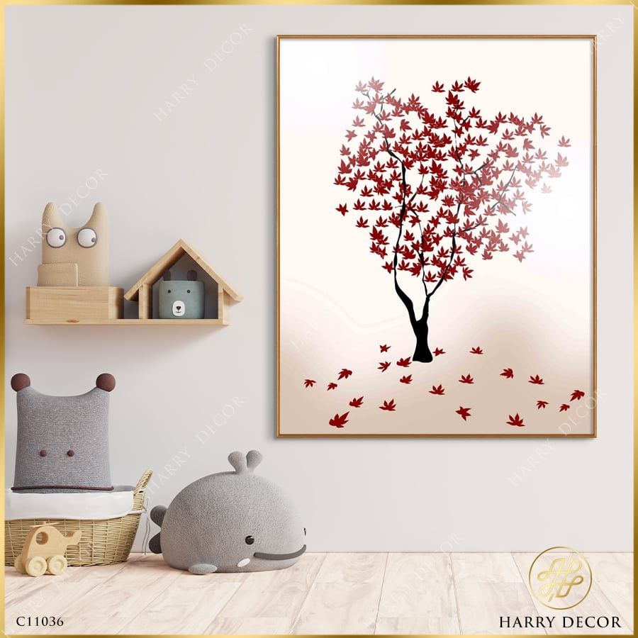Tranh Rơi Rụng Lá Phong C11036