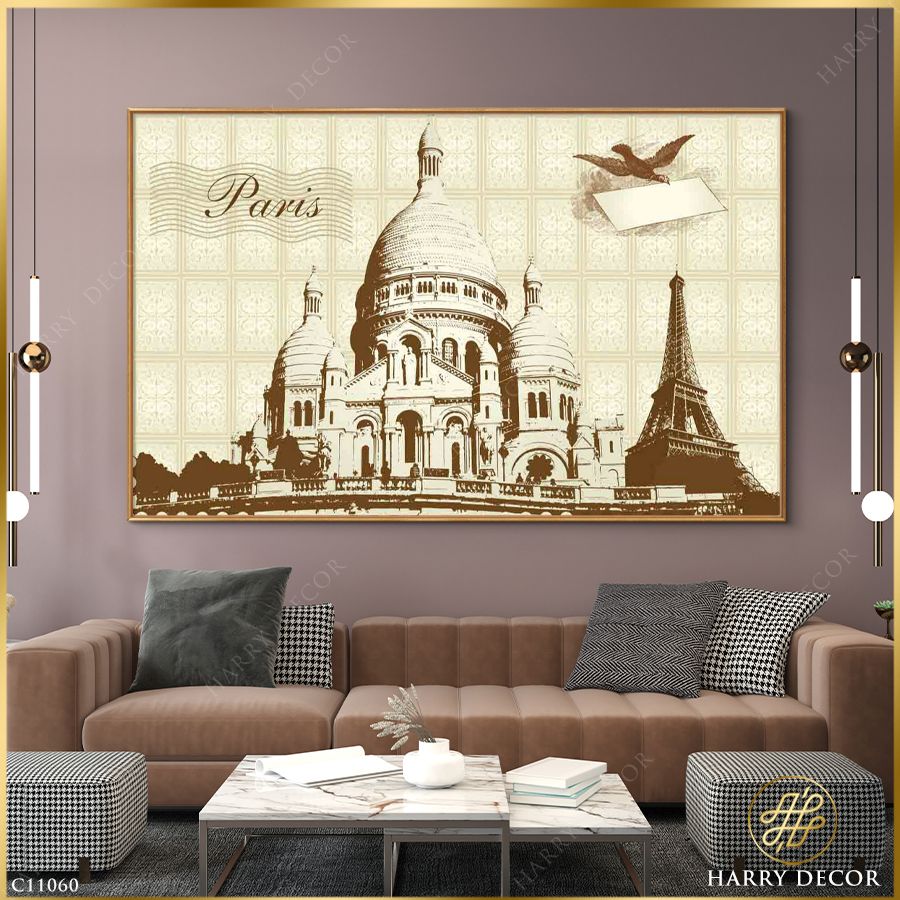 Tranh Vintage Paris C11060