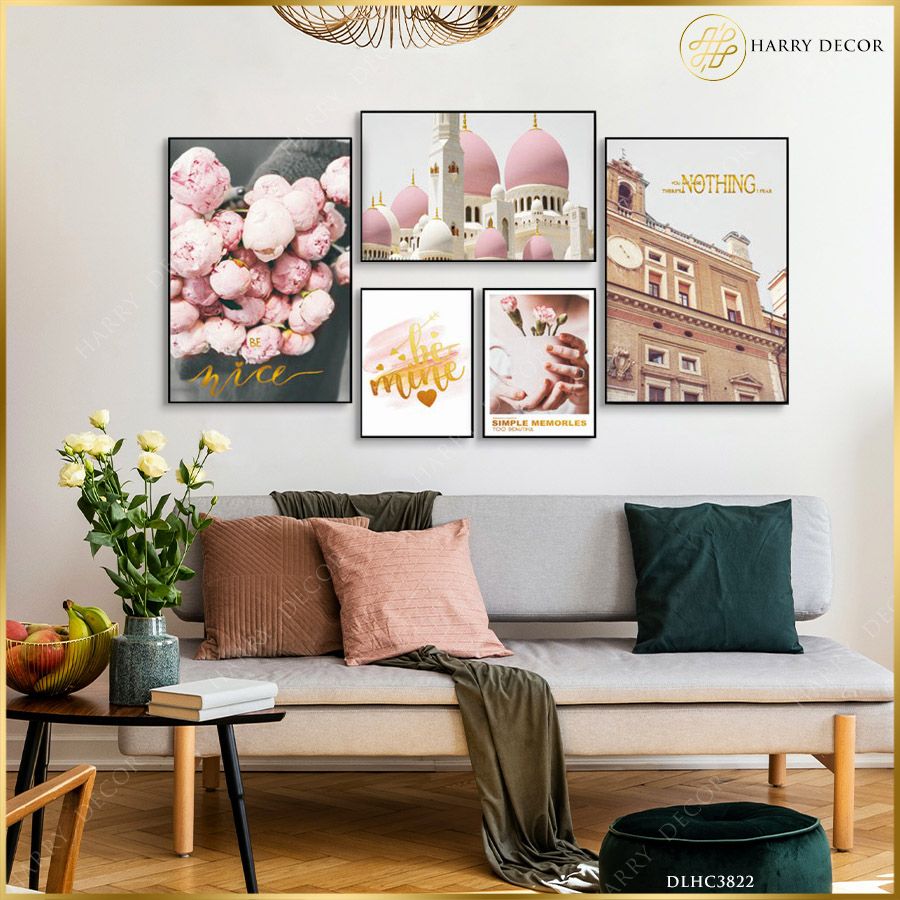 Bộ 5 Tranh Simple Memories DLHC3822
