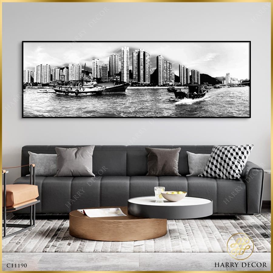 Tranh Black & White Vancouver 2 C11190