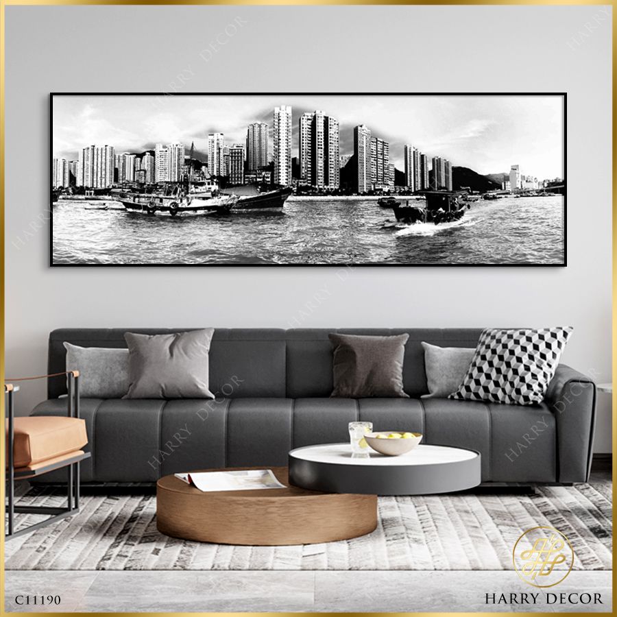 Tranh Black & White Vancouver 2 C11190
