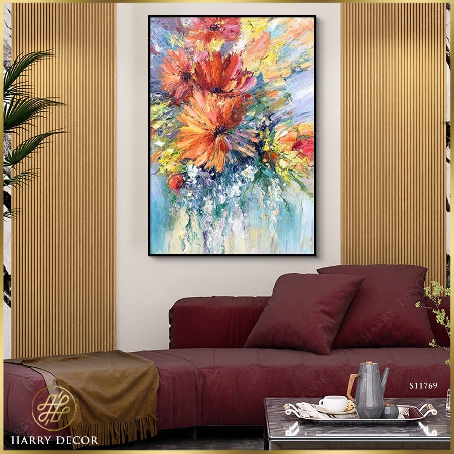 Tranh Colourful Flowers S11769