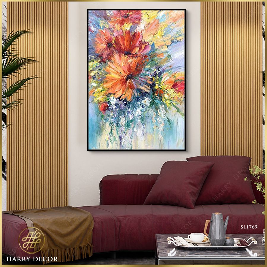 Tranh Colourful Flowers S11769