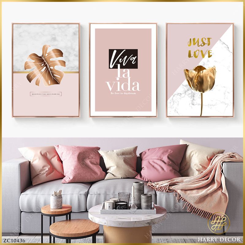 Bộ 3 Tranh Viva La Vida ZC10436