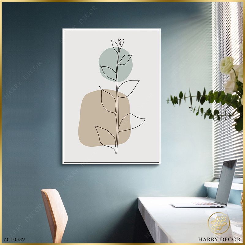 Tranh Minimalism Basic Leaf ZC10539