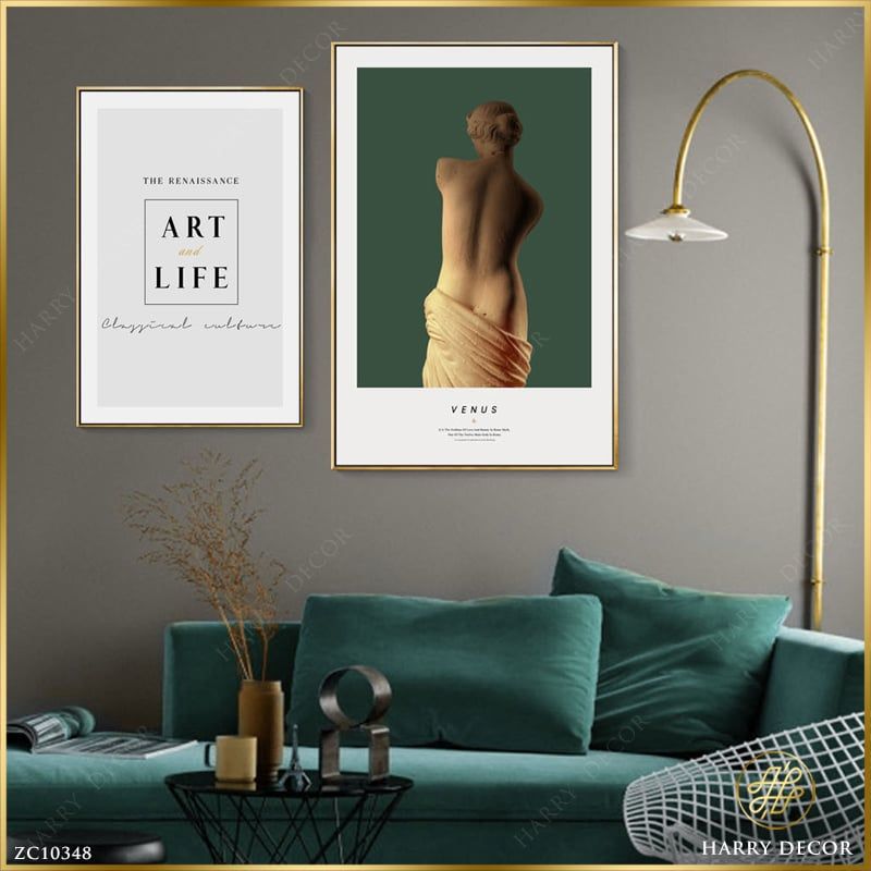 Bộ 2 Tranh The Renaissance Art And Life ZC10348